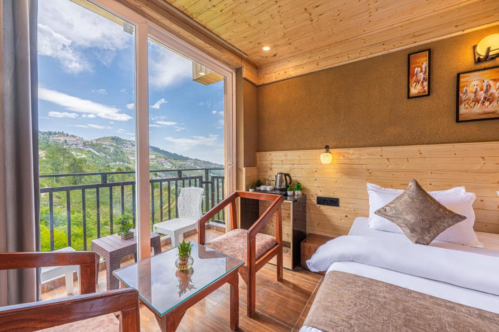The Nature Dreams I Vacations I Conference I Mice I Family Events I Open Air Terrace I Sky Bonfire I Kufri By Exotic Stays Shimla Eksteriør bilde